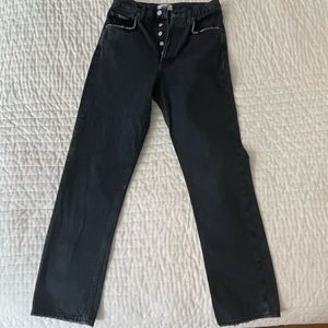 AGOLDE Black Jeans - 90s Pinch Waist